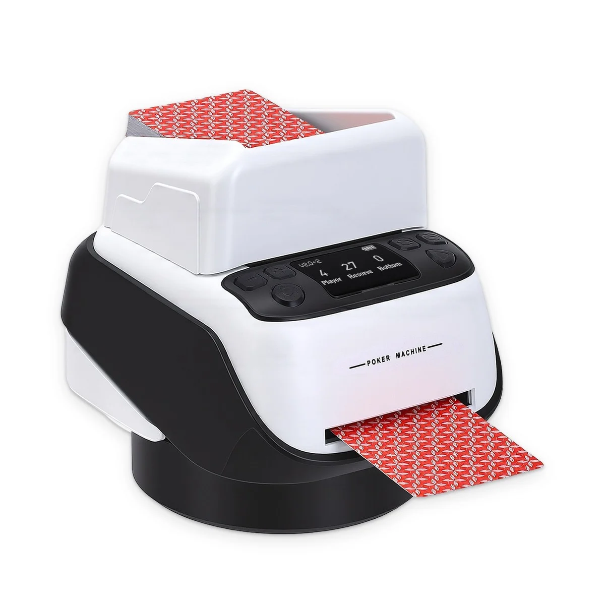 Distributeur automatique de cartes rechargeable, 8 joueurs, photo du produit sur fond blanc